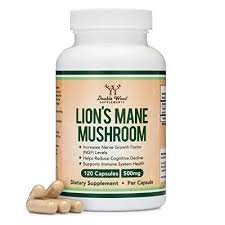 Double Wood Supplements Lions Mane Mushroom Capsules