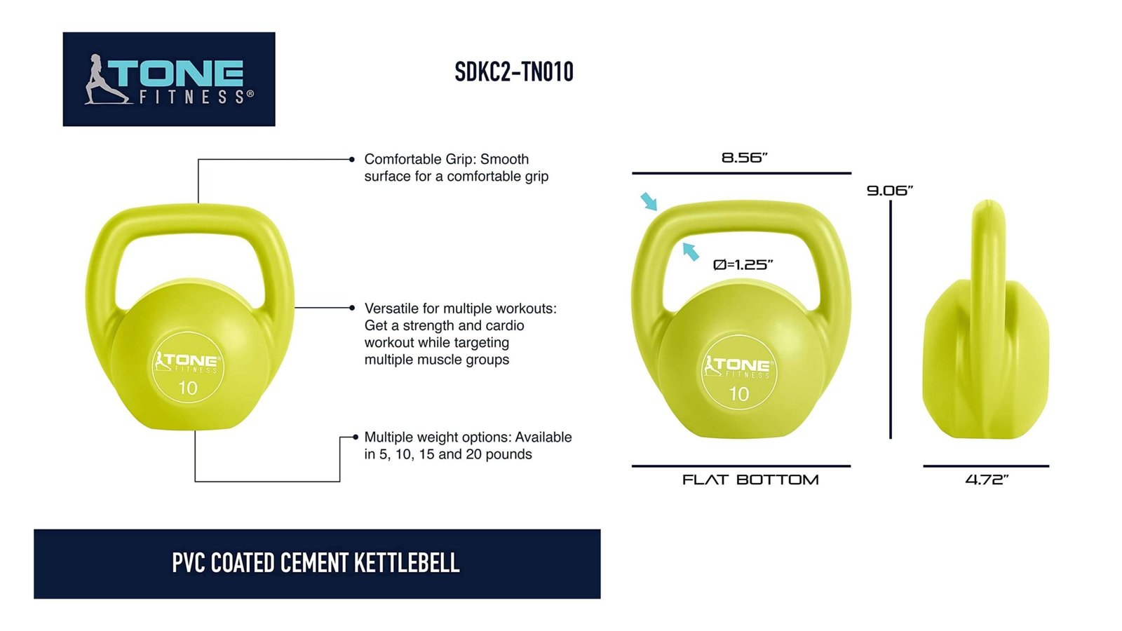Tone Fitness Kettlebell