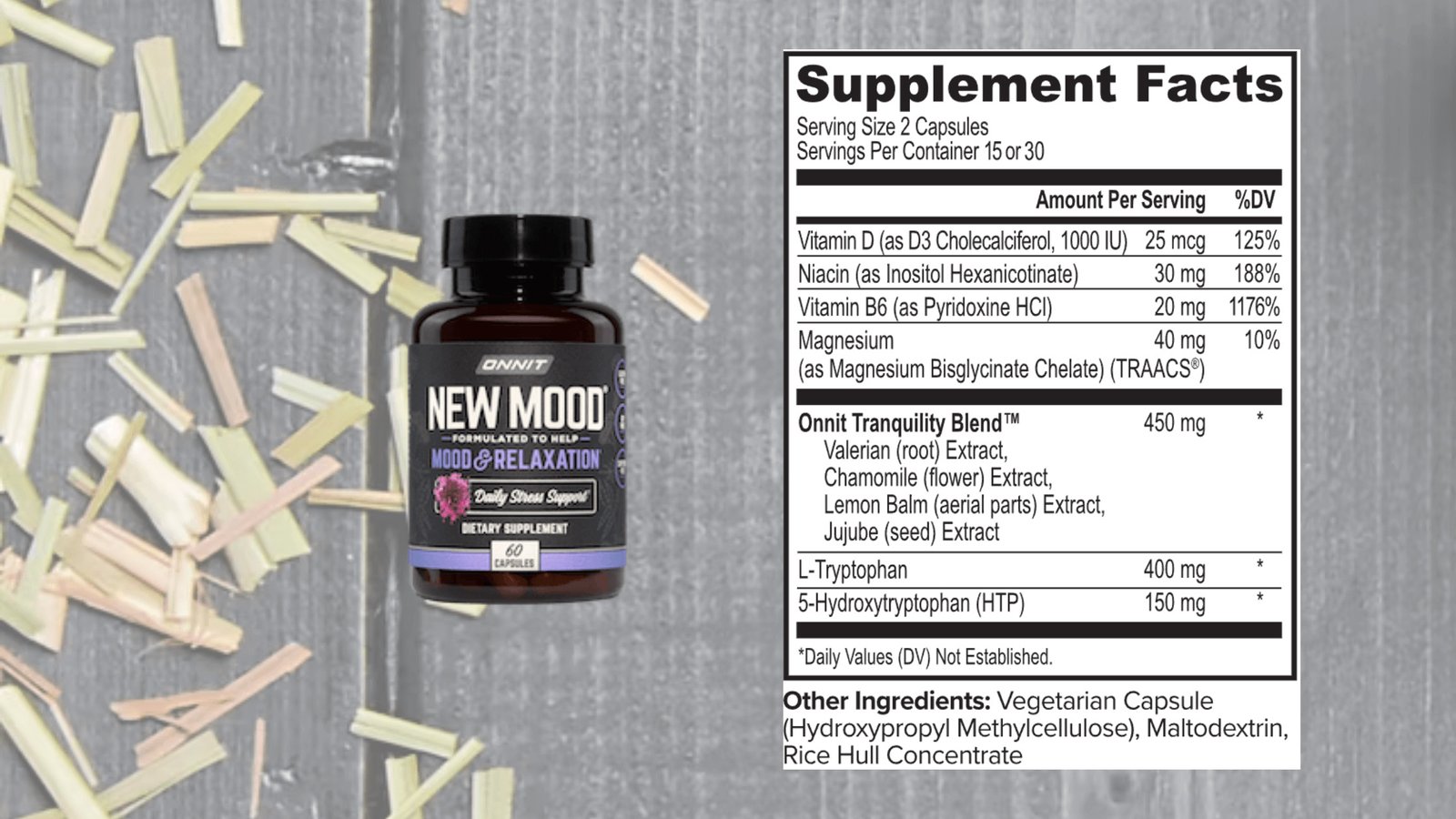 Onnit New Mood Dosage